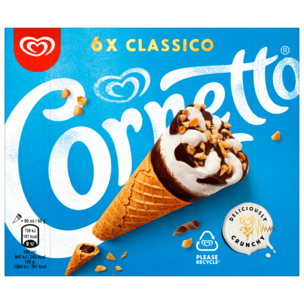 Cornetto Eis Classico 6 x 90 ml